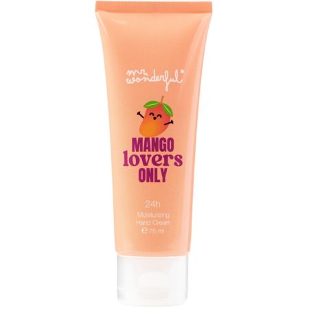 Mr. Wonderful Mango Lovers Only Moisturizing Hand Cream Crema de manos hidratante de origen natural y rápida absorción 24 horas con aroma a mango 75 ml