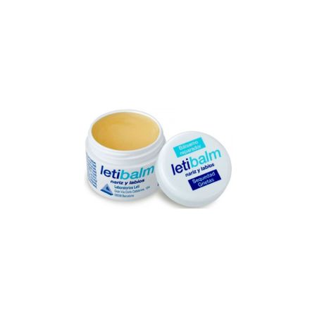 Leti Balm Bálsamo Reparador Nariz Y Labios Bálsamo labial reparador para labios secos agrietados e irritaciones de la nariz 10 ml