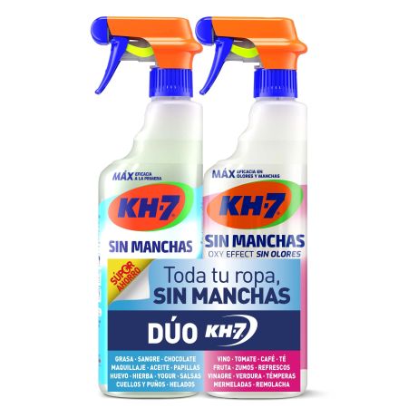 Kh-7 Toda Tu Ropa Sin Manchas Duo Pack Ahorro Set quitamanchas sin lejía altamente efectivo para todo tipo de manchas 2x715 ml