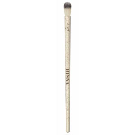 Disna Pincel De Precisión De Pelo Sintético Pincel de maquillaje de precisión para sombras de ojos aplica y difumina en párpados cuenca del ojo y línea de pestañas