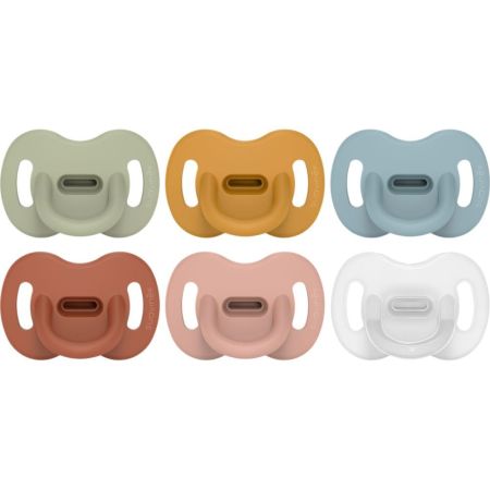 Suavinex Chupete Selection Tetina Fisiológica 6-18m Silicone Chupete de silicona especialmente diseñado para dormir 1 ud