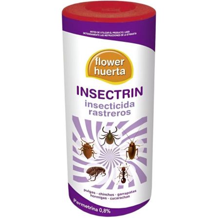 Insectrin Insecticida Rastreros Insecticida en polvo actúa por contacto o ingestión todo tipo de insectos rastreros 400 gr