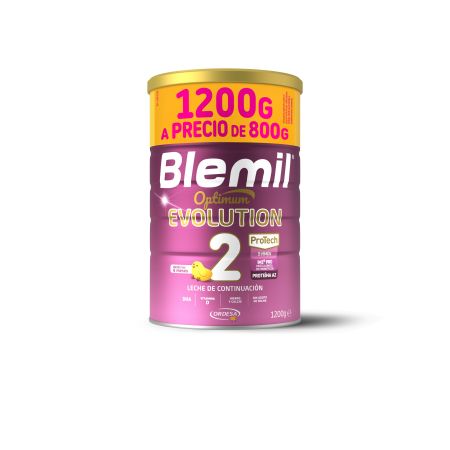 Blemil Optimum Evolution 2 Protech Leche De Continuación Maxi Leche en polvo con fuentes de vitaminas a partir de 6 meses 1200 gr a precio de 800 gr