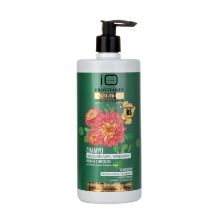 Io Planet Provitamin Anti-Frizz Champú Cabellos Debilitados Champú con panthenol hidrata fortalece y repara en profundidad 750 ml