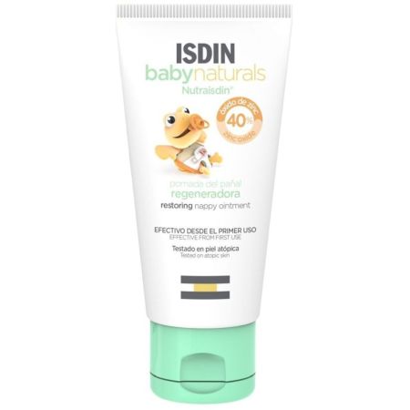 Isdin Babynaturals Pomada Del Pañal Regeneradora Pomada protege y promueve la regeneración de la piel del culito del bebé