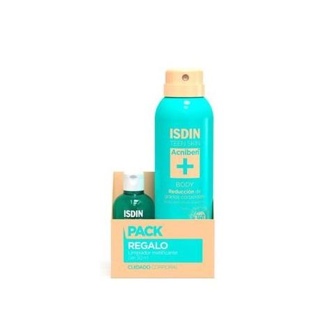 Isdin Pack Regalo Cuidado Corporal Loción corporal para piel grasa con tendencia acnéica 150 ml