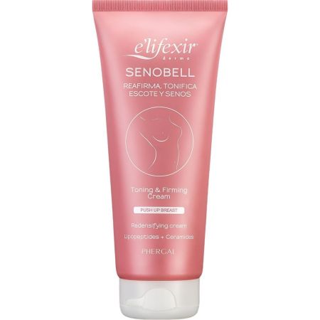 Elifexir Senobell Toning & Firming Cream Crema reafirmante aumenta firmeza y tonicidad de los senos nutriendo y corrigiendo estrías 200 ml