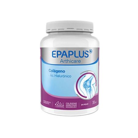 Epaplus Arthicare Colágeno+ Ác. Hialurónico Complemento Alimenticio Complemento alimenticio sabor vainilla ayuda a mantener la flexibilidad de las articulaciones 305 gr