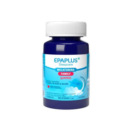 Epaplus Sleepcare Gummies Melatonina Family Complemento Alimenticio Complemento alimenticio contribuye a disminuir el tiempo necesario para conciliar el sueño 50 uds