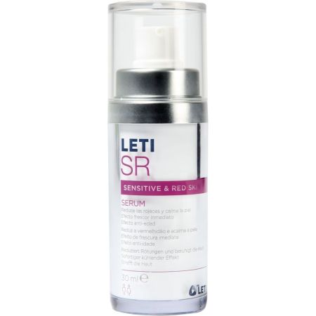 Leti Sr Sensitive & Red Skin Sérum Sérum ayuda a reducir el enrojecimiento acelera el proceso de reparación y regeneración 30 ml