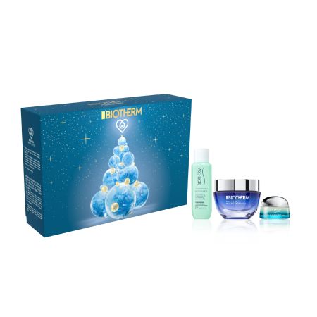 Biotherm Blue Therapy Multi-Defender Spf 25 Estuche Crema antiarrugas protectora y reparadora para las primeras líneas de expresión 50 ml