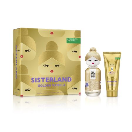 Benetton Sisterland Golden Vainilla Estuche Eau de parfum para mujer 80 ml