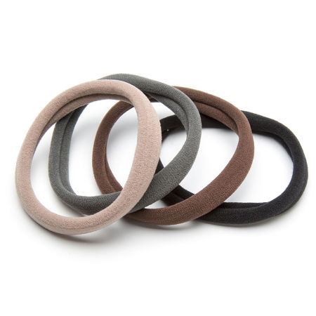 Inca Inca Gomas Lisas Colores Surtidos Pack Gomas para el cabello se adaptan a tu estilo 4 uds