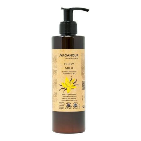 Arganour Body Milk Loción corporal hidrata y suaviza 100% natural 250 ml