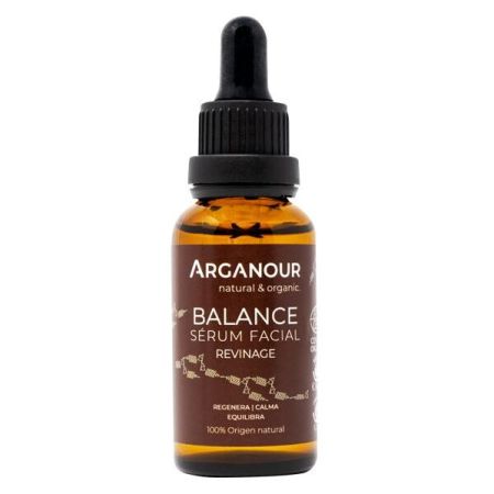Arganour Balance Sérum Facial Revinage Sérum para una piel rejuvenecida y radiante 100% natural 30 ml