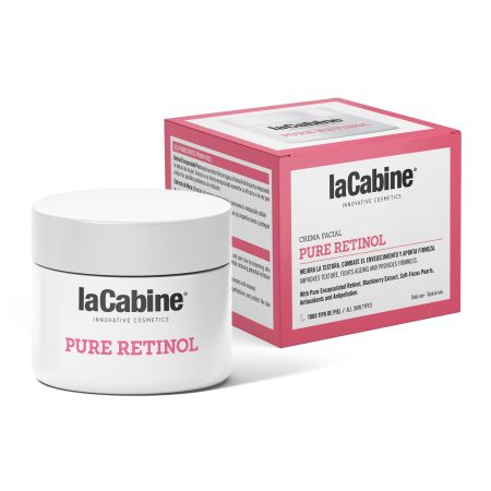 Lacabine Pure Retinol Facial Cream Crema combate el envejecimiento y aporta firmeza mejorando la textura de la piel 50 ml