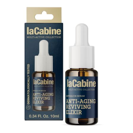 Lacabine Multive-Active Anti-Aging Reviving Elixir Ampoule In Serum Sérum concentrado suaviza unifica e ilumina actuando sobre los 3 principales signos de la edad 10 ml