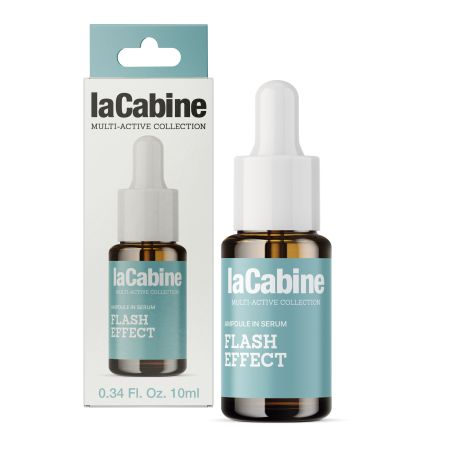 Lacabine Multi-Active Flash Effect Ampule In Serum Sérum concentrado renueva la piel y suaviza la aparencia de líneas textura y manchas 10 ml