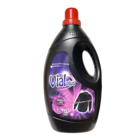 Vialplus Ropa Negra Y Oscura Detergente Líquido Detergente líquido para ropa negra y oscura 50 lavados 3000 ml