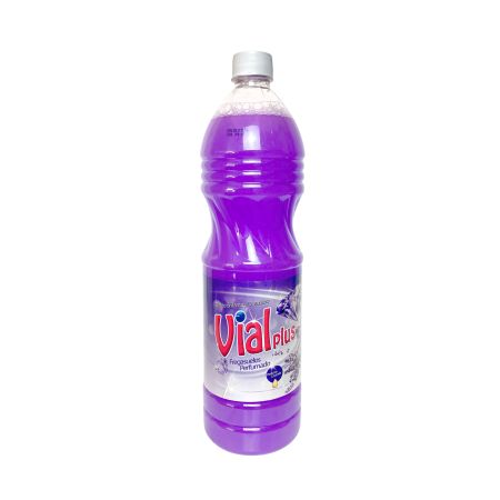 Vialplus Fregasuelos Perfumado Lavanda Fregasuelos perfumado limpia intensamente efecto brillante y duradero 1500 ml