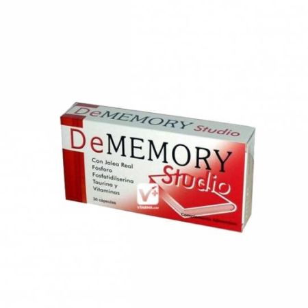 De Memory Studio Exámenes Complemento Alimenticio Complemento alimenticio para situaciones con alto grado de concentración y rendimiento 30 uds