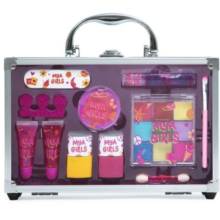 Mya Travel Big Window Maletin Maletín de maquillaje infantil con una moderna e irresistible selección de colores