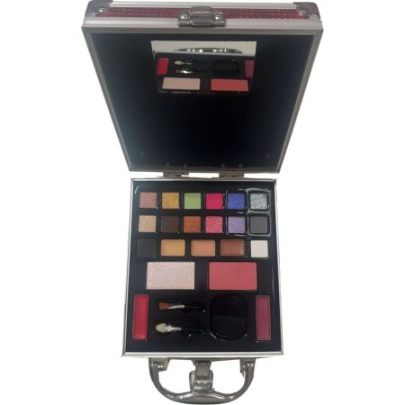 Mya Travel Travel Soft Red Maletín Maletín de maquillaje profesional con una moderna e irresistible selección de colores