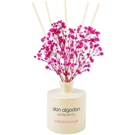 Don Algodon Ambients Cerezo En Flor Perfumador Mikado Edición Floral Ambientador mikado para hogar con agradable fragancia hasta 60 días de duración 60 ml
