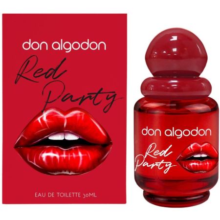 Don Algodon Red Party Eau de toilette para mujer 30ml