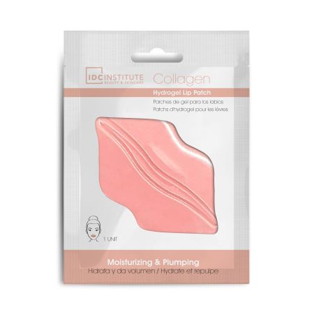 Idc Institute Moisturizing & Plumping Parches De Gel Para Labios Parche labial hidrata suaviza rellena repara y da volumen