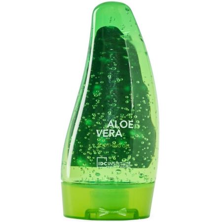 Idc Institute Aloe Vera Shoothing Gel Gel de baño natural calma e hidrata ideal para quemaduras rojeces e irritaciones de la piel