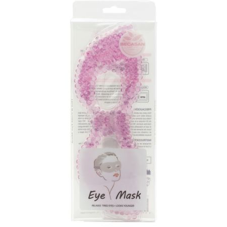 Becasan Nature Antifaz Gel Antifaz de gel efecto frio y calor alivia la tensión reduce la hinchazón y mejora la circulación de la zona ocular 1 ud