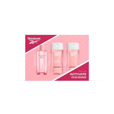 Reebok Activate Your Senses For Her Estuche Eau de toilette para mujer 100 ml