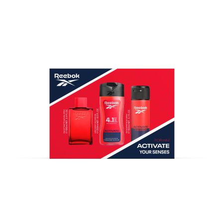 Reebok Activate Your Senses For Him Estuche Eau de toilette para hombre 100 ml