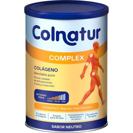 Colnatur Complex Colágeno Sabor Neutro Complemento Alimenticio Complemento alimenticio en polvo para el cuidado de músculos huesos y articulaciones 330 gr