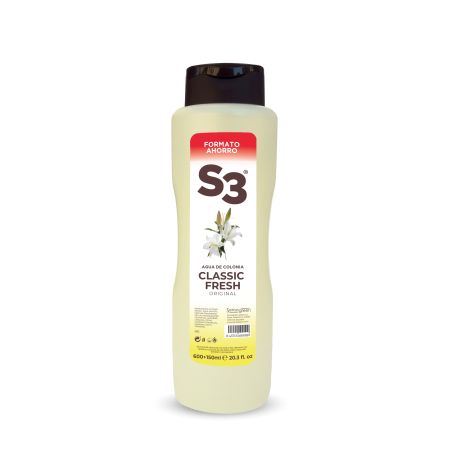 S-3 Classic Fresh Original Formato Ahorro Agua de colonia unisex 750 ml