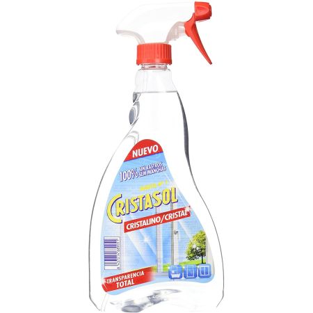 Cristasol Limpiacristales Cristalino Limpiacristales ofrece brillo perfecto transparencia total y limpieza sin manchas 750 ml