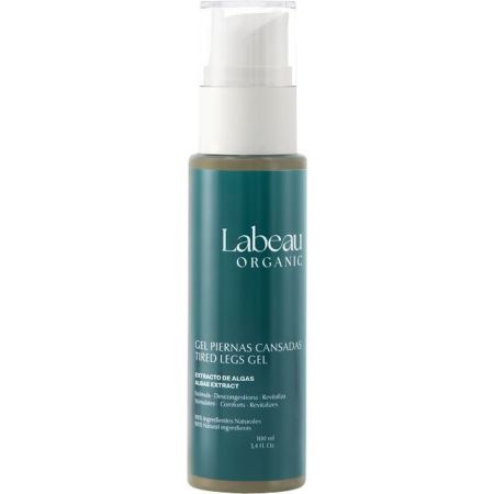 Labeau Organic Extracto De Alga Gel Piernas Cansadas Gel para piernas cansadas estimula descongestiona revitaliza y mejora la pesadez para mayor confort 100 ml