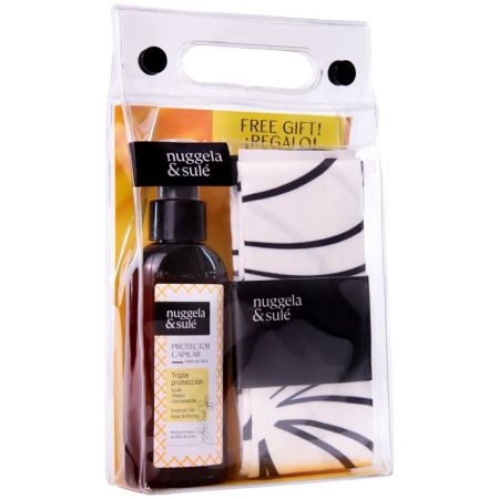 Nuggela & Sulé Triple Protección Protector Capilar+Pañuelo Gratis Protector capilar restaura hasta 90% del brillo natural del cabello 125 ml