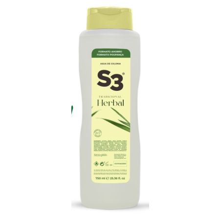 S-3 Herbal Tradicional Formato Ahorro Agua de colonia unisex 750 ml