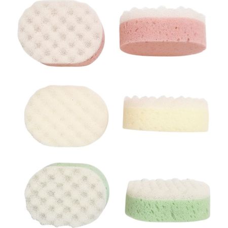 Inca Esponja De Baño Esponja de baño suave y resistente 3 uds