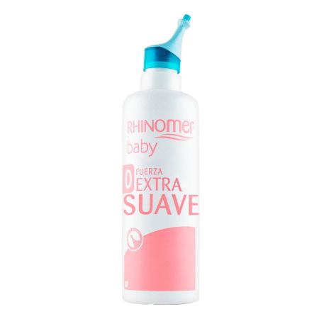Rhinomer Limpiador Nasal Baby 0 Fuerza Extra Suave Solución alivia la congestión nasal en bebés 115 ml