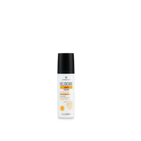 Heliocare 360º Color Gel Oil-Free Protector Solar Protector solar con color previene y corrige las hiperpigmentaciones y manchas solares 50 ml