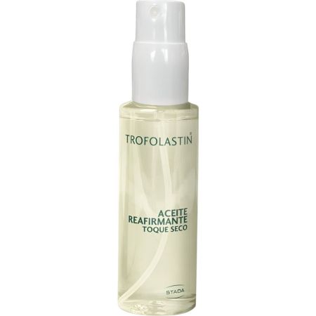 Trofolastin Aceite Reafirmante Toque Seco Aceite reafirmante de textura ligera diseñado para abordar la pérdida de hidratación firmeza y elasticidad 100 ml