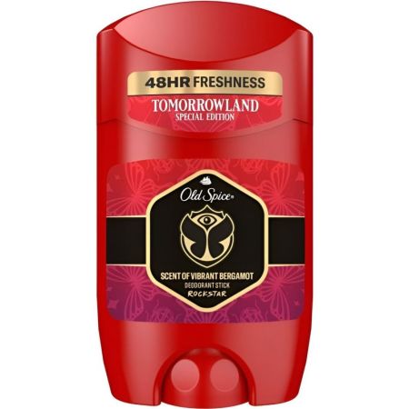 Old Spice Rockstar Desaodorant Stick Desodorante invisible y antitranspirante combate incluso los olores más fuertes 48 horas 150 ml