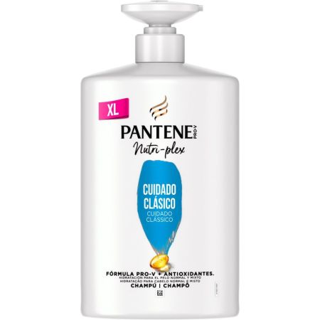 Pantene Pro-V Nutri-Plex Cuidado Clásico Champú Champú aporta brillo suavidad y previene las puntas abiertas para cabello débil y dañado