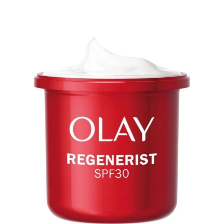 Olay Regenerist Crema De Día Spf 30 Recarga Crema de día hidratante renovadora de la luminosidad natural piel más firme y renovada 50 ml