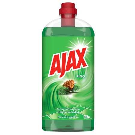 Ajax Fregasuelos Pino Fregasuelos ofrece frescor y limpieza y actúa contra toda suciedad 1250 ml