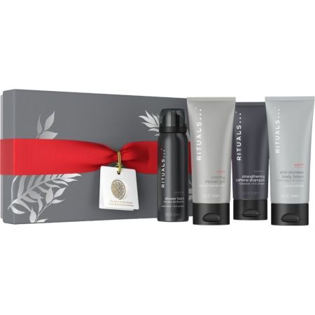 Rituals Homme Estuche Rutina de baño relajante y equilibrante con bambú menta japonesa y madera de cedro