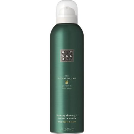 Rituals The Ritual Of Jing Foaming Shower Gel Gel de ducha nutritivo e hidratante ofece piel perfumada con aroma a flor de loto y jinjolero 200 ml